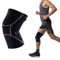 Unisex Copper Infused Compression Knee Brace with Zipper