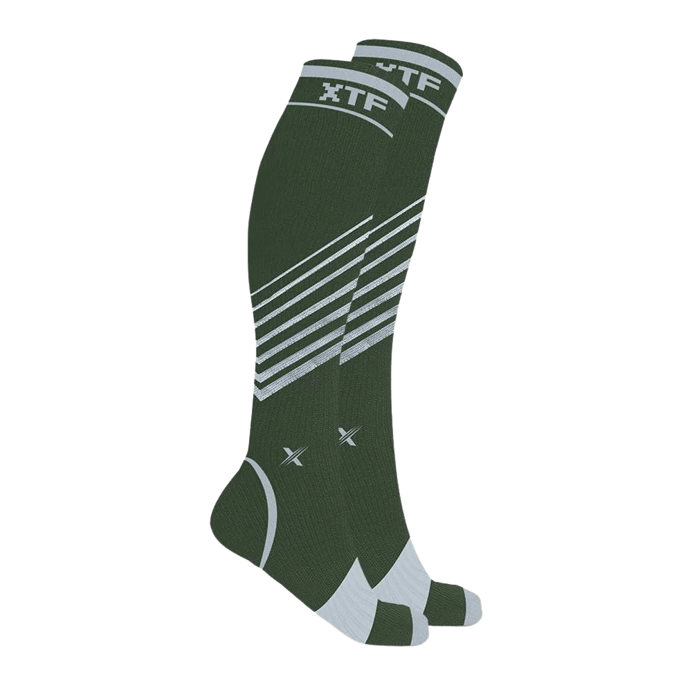 Extreme Fit - FALL INSPIRED KNEE-HIGH SOCKS - FORREST GREEN - KNEE-LENGTH