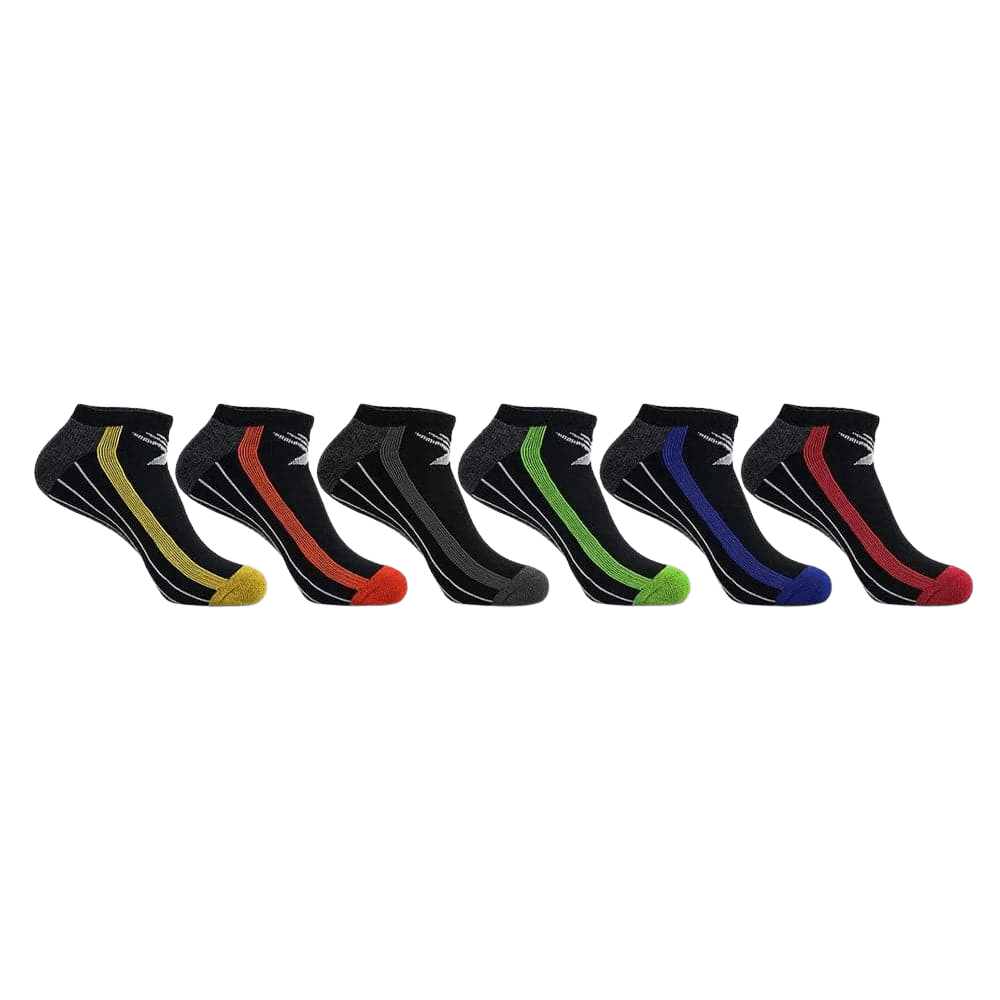 Extreme Fit - Elite III Performance Low-Cut Cushion Socks (6-PAIRS) - ANKLE-LENGTH