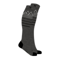 Extreme Fit - MERINO WOOL BOOT SOCKS - CHARCOAL - KNEE-LENGTH
