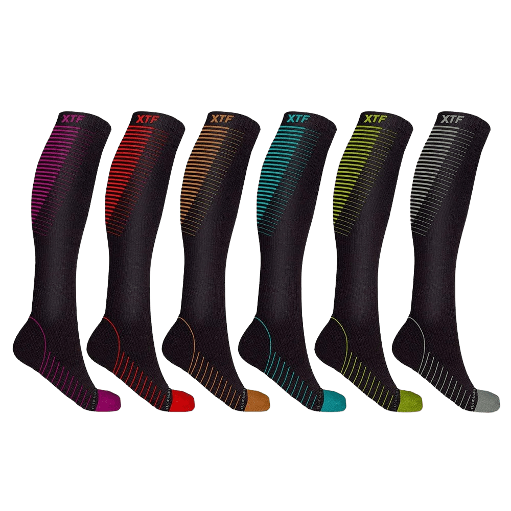 EVERYDAY WEAR SUPPORT AND COPPER SOCKS (6-PAIRS)