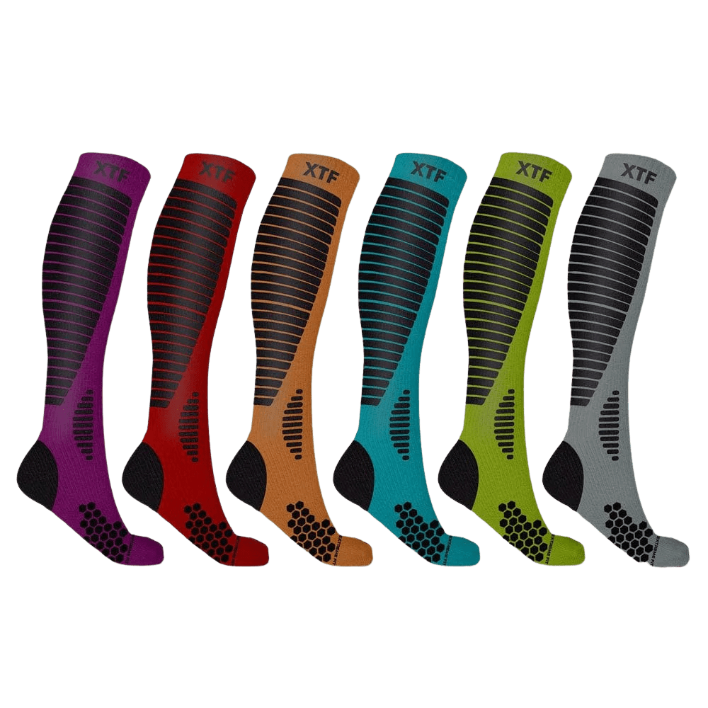 TARGETED PAIN RELIEF COPPER COMPRESSION SOCKS (6-PAIRS)