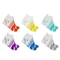 WHITE EDITION ULTRA V-STRIPED COMPRESSION SOCKS - LOW-CUT (6-PAIRS)