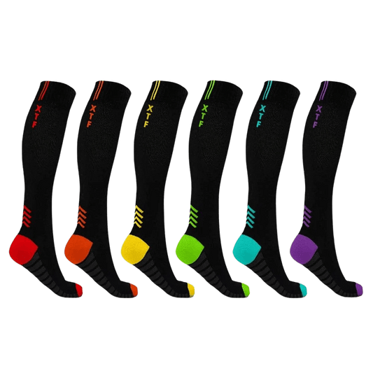 Extreme Fit - EVERYDAY ESSENTIALS SOCKS (6-PAIRS) - KNEE-LENGTH