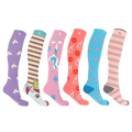 WOMEN'S COLLECTION COMPRESSION SOCKS (6-PAIRS)