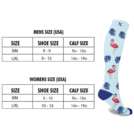 PICNIC DAY COMPRESSION SOCKS (3-PAIRS)