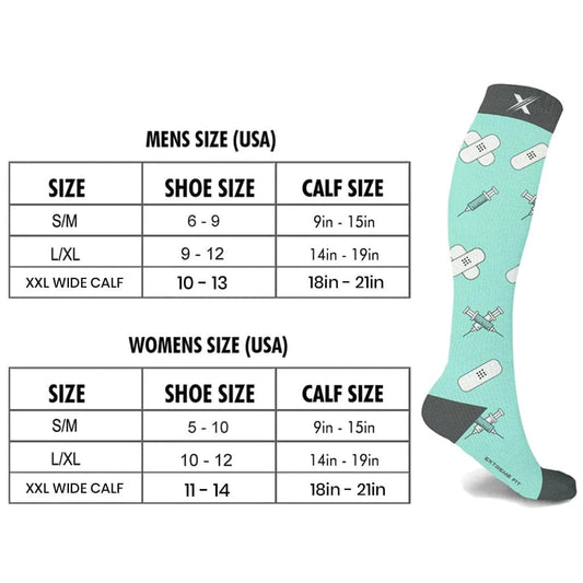 Extreme Fit - DOCTOR'S ORDERS COMPRESSION SOCKS (3-PAIRS) - KNEE-LENGTH