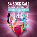 Extreme Fit - $4 SOCK SALE GRAB BAG - WOMEN'S (6-PAIRS) - Extreme Fit